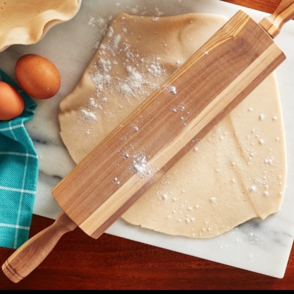 New!  The Pioneer Woman Olive Wood Rolling Pin
